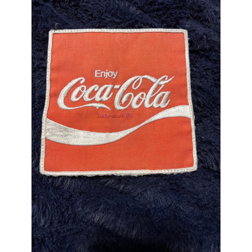 Vintage Coca Cola Patch 6x6 Red Logo Sew On Embroidered EUC